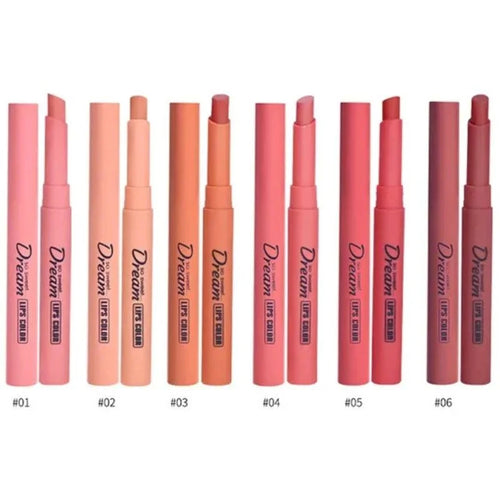 Hengfang Matte Dream Lipstick Set (6-Piece)